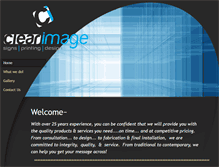 Tablet Screenshot of clearimagesigns.net